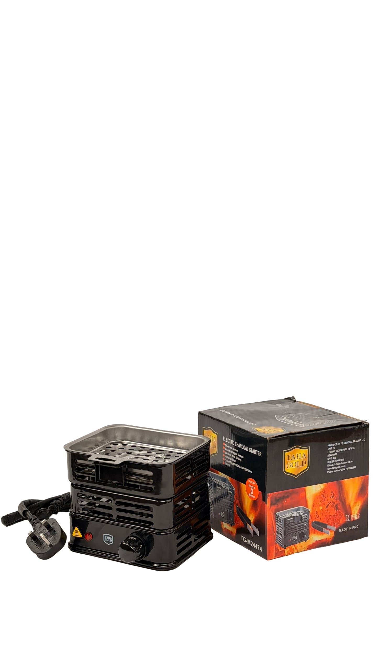 Taha Gold Electric Charcoal Heater TG-M24474