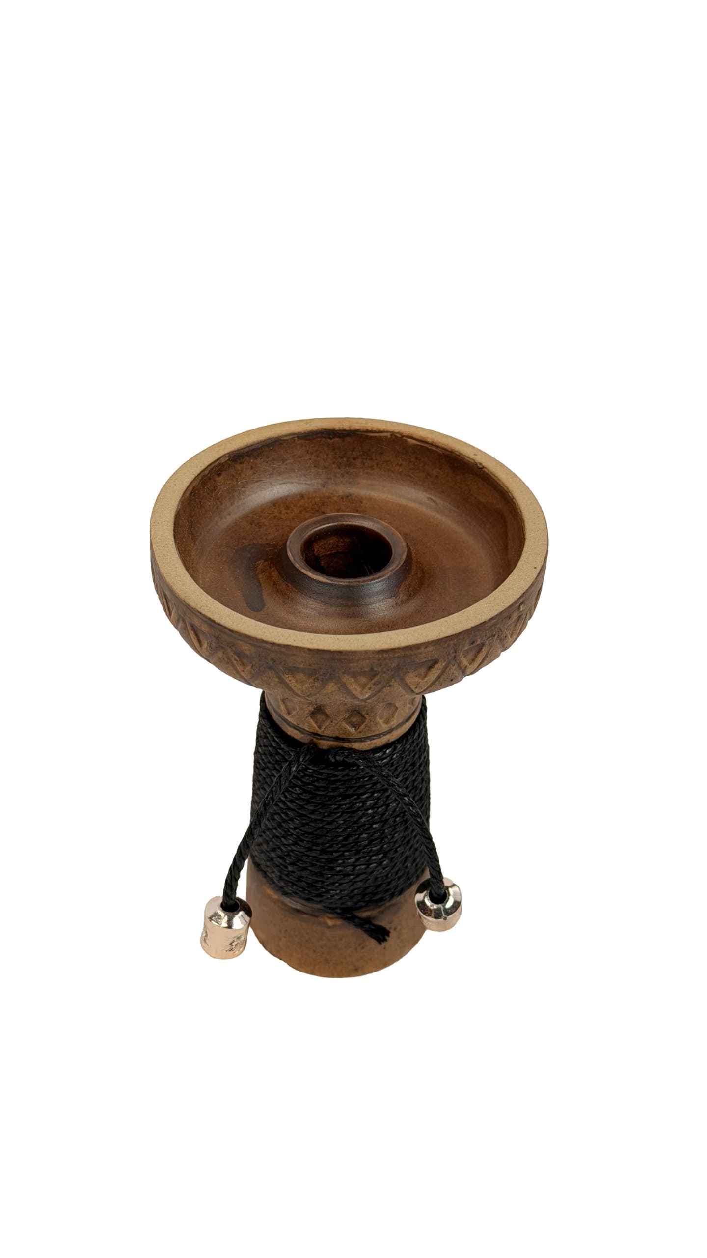 taha Gold Black Shisha Bowl